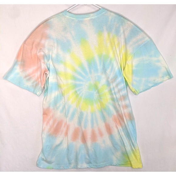 NWT Playboy x Missguided Tie Dye Oversized T-Shirt Dress Small - Picture 6 of 7
